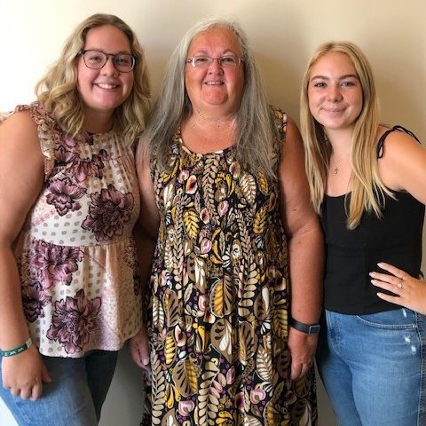 Terry, Lindy and Kaley